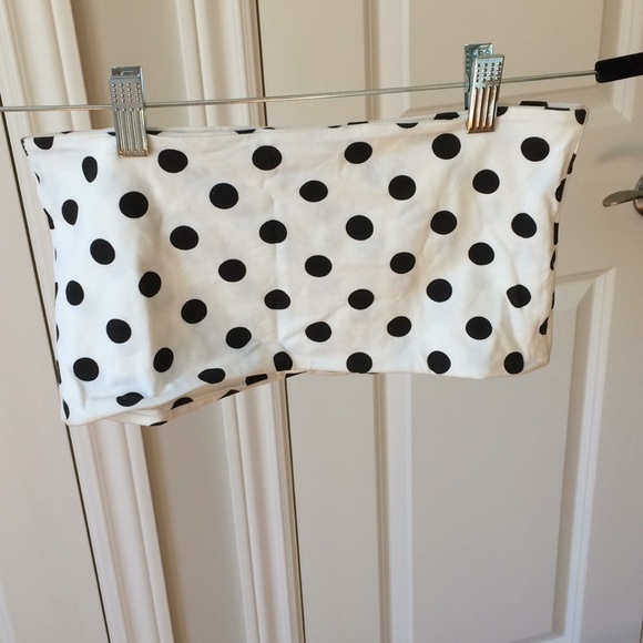 Polka dot tube top - Picture 2 of 3